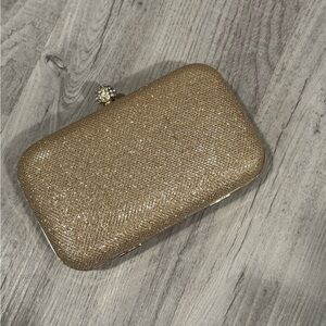 Elegant Gold Clutch Bag